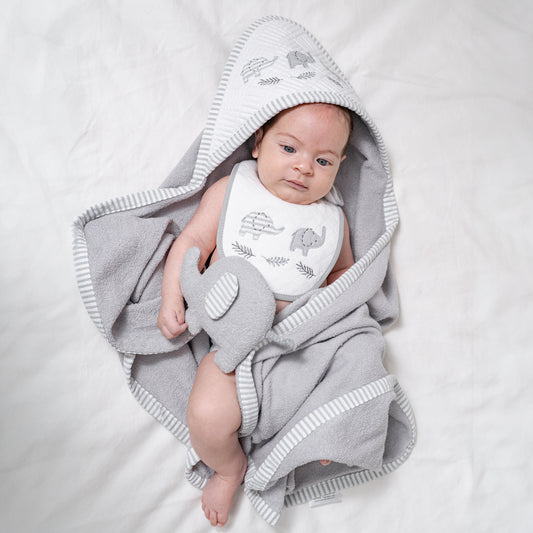 Cesto Baño Elefante gris