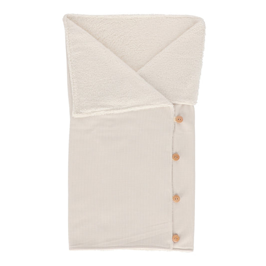 Sleeping cuadritos con borrega crudo