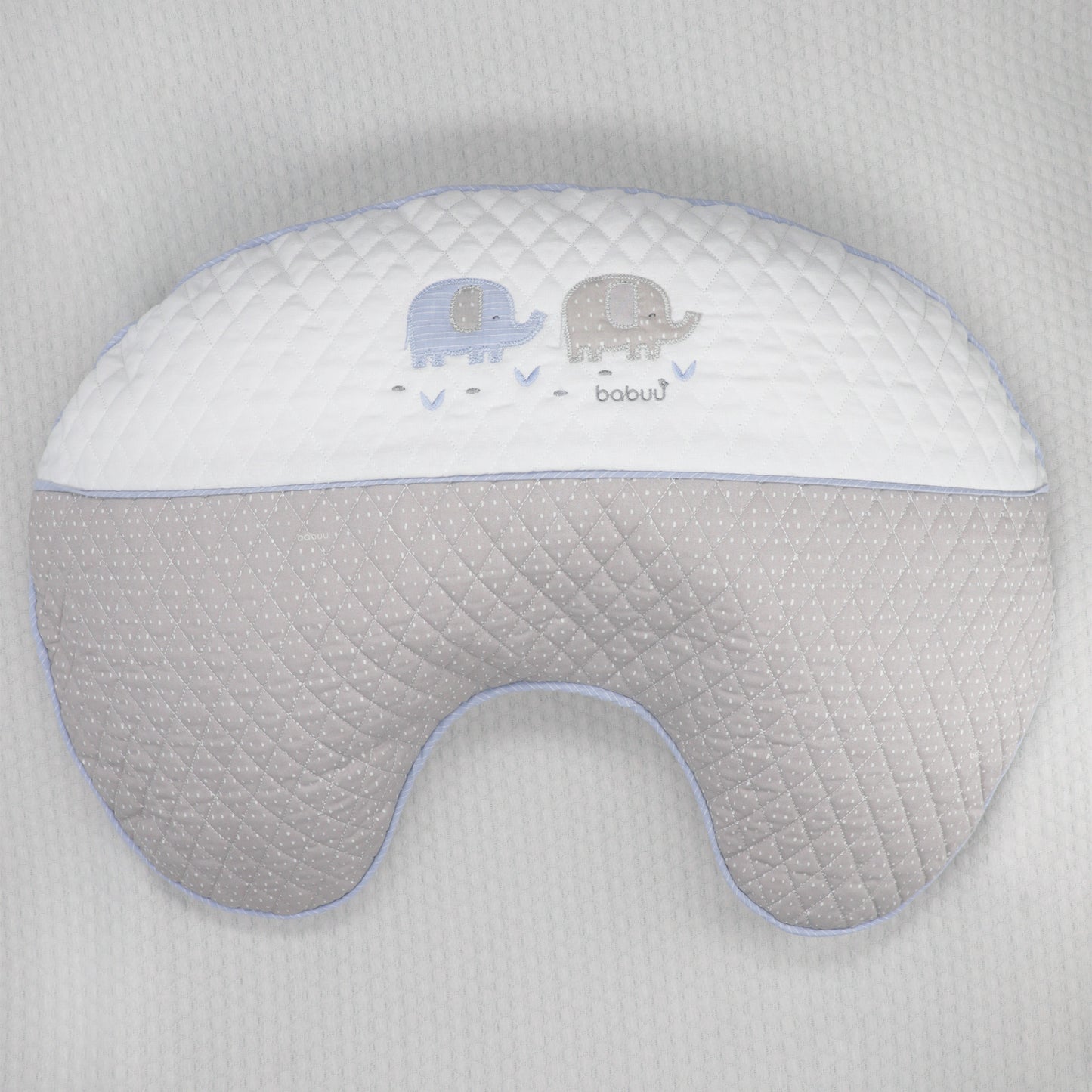 Cojín de Lactancia Elefante azul