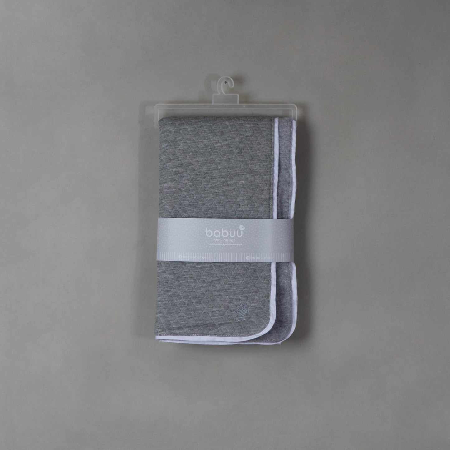 Cobija para bebé Burbuja Gris