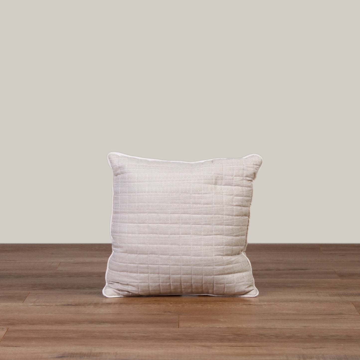 Cojín decorativo cuadrado Beige India