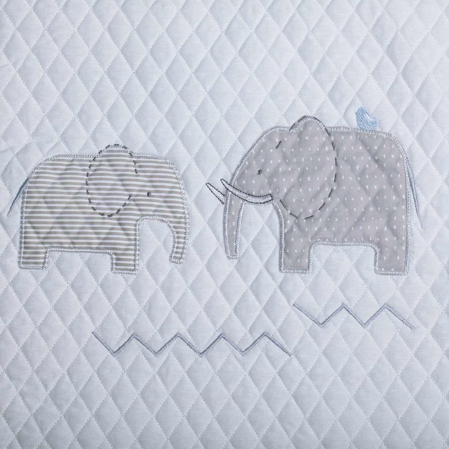 Juego de Cuna Elefante azul