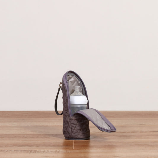 Portabiberón Gris Obscuro Térmico