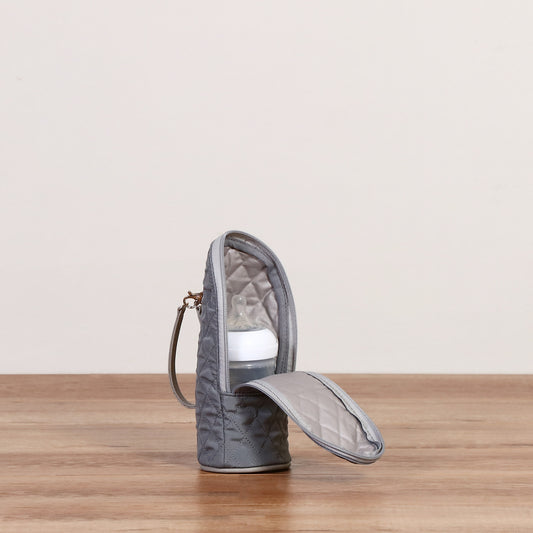 Portabiberón Gris Claro Térmico