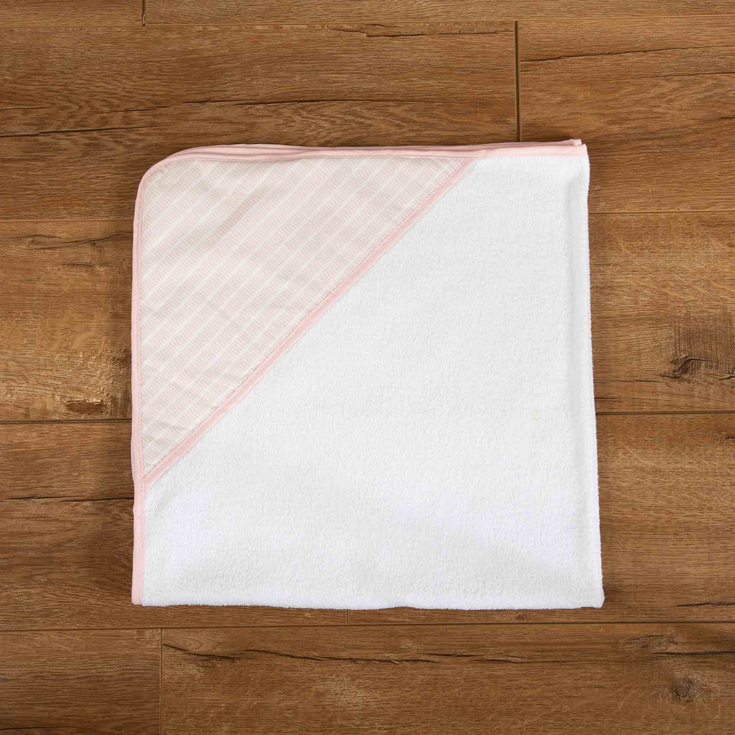 Toalla para bebé Raya Rosa