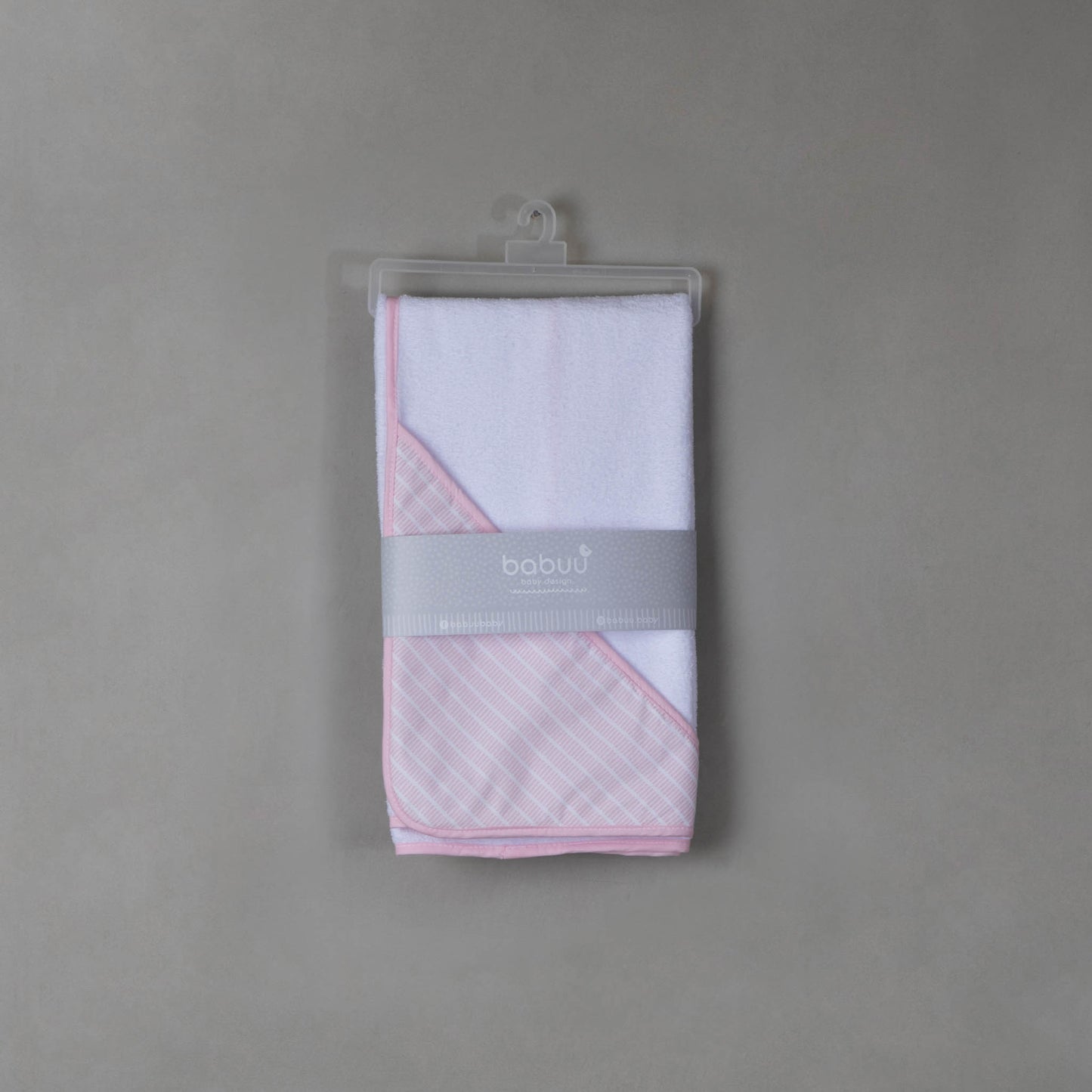 Toalla para bebé Raya Rosa