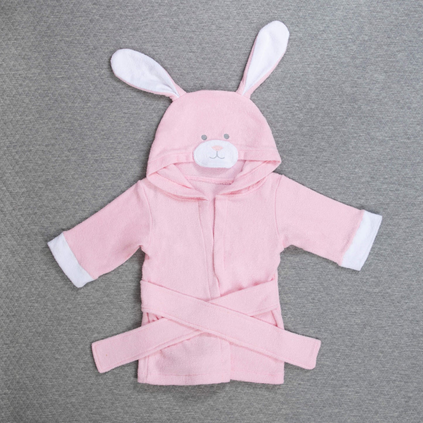Bata Conejo Rosa 12-36 meses
