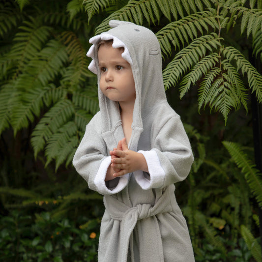 Bata Tiburón Gris 12-36 meses