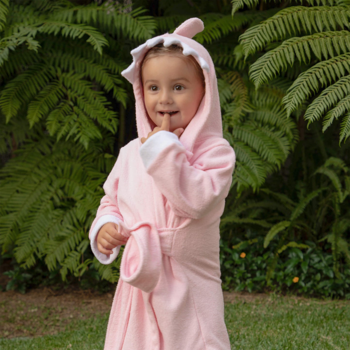 Bata Tiburón Rosa 12-36 meses