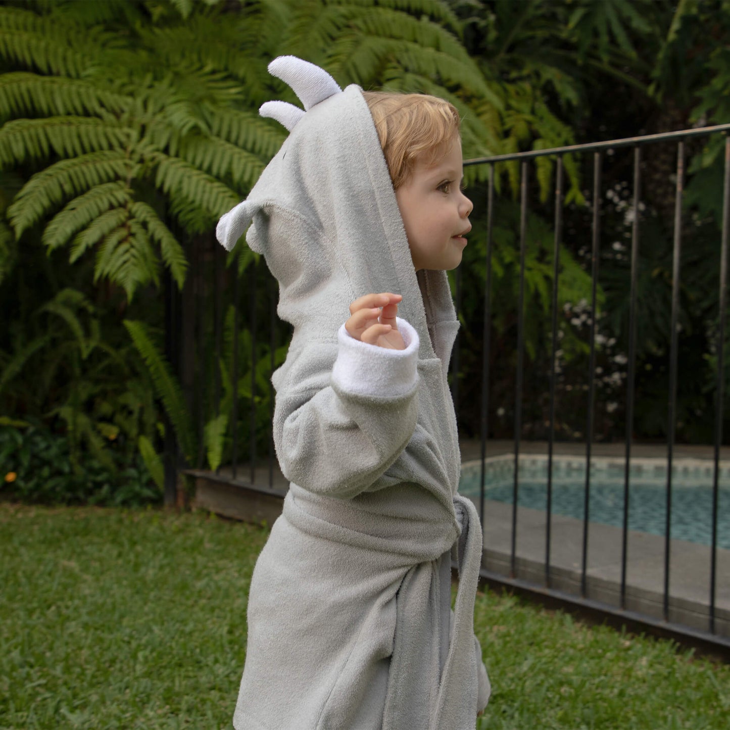 Bata Rinoceronte Gris 12-36 meses