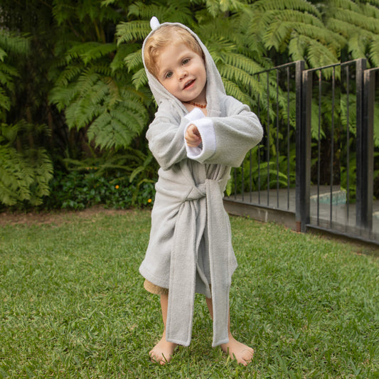 Bata Rinoceronte Gris 12-36 meses