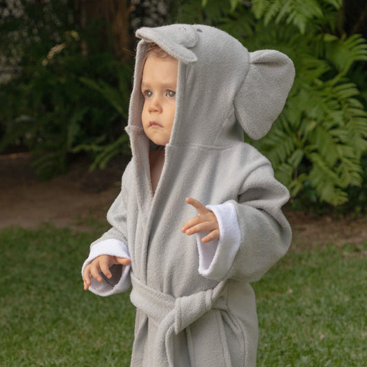 Bata Elefante Gris 12-36 meses