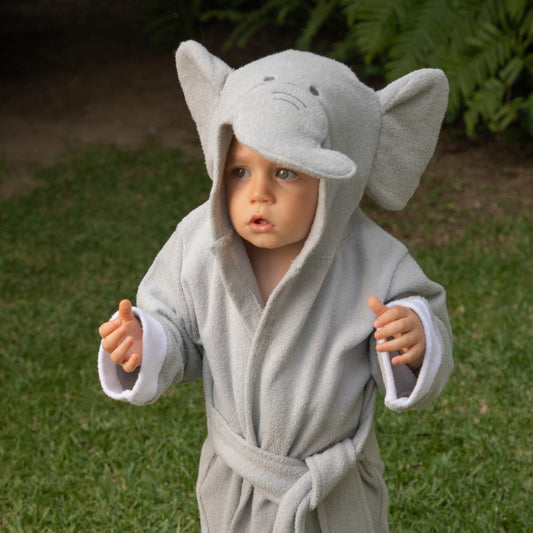 Bata Elefante Gris 12-36 meses