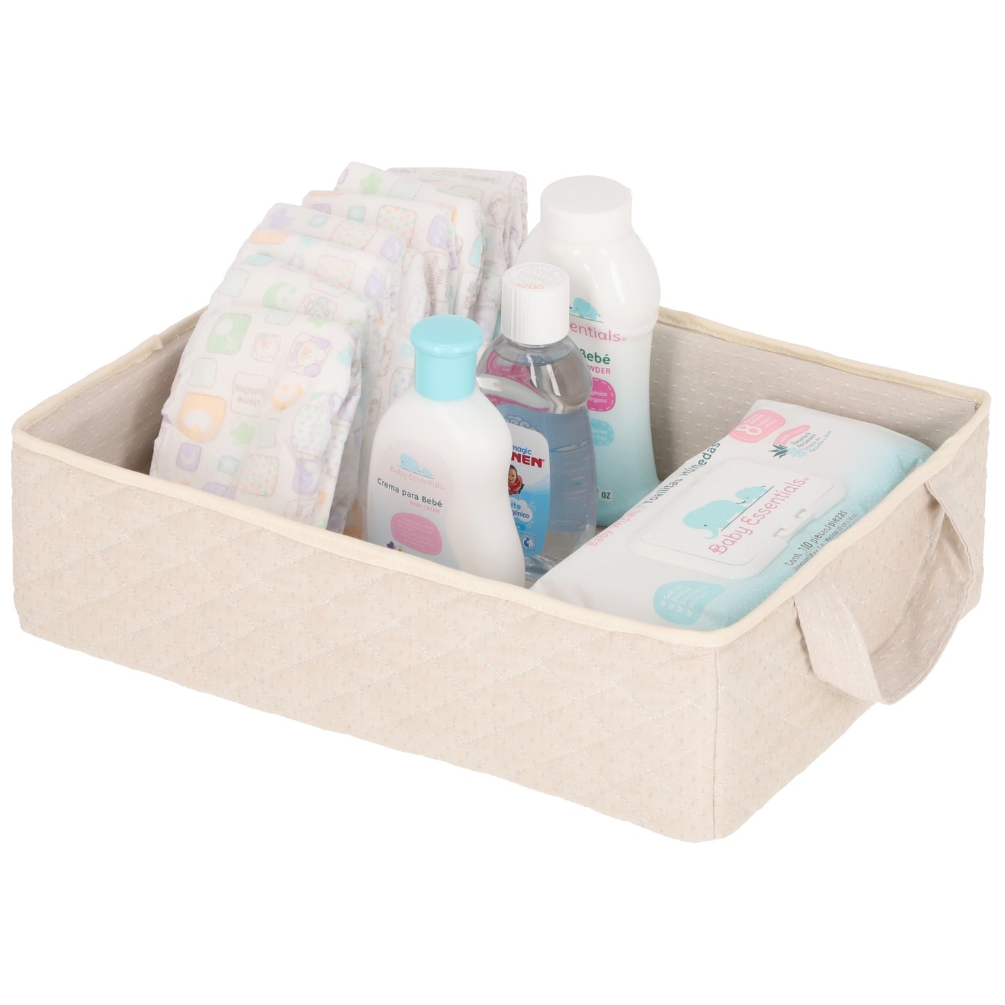 Cesto Baño León Beige