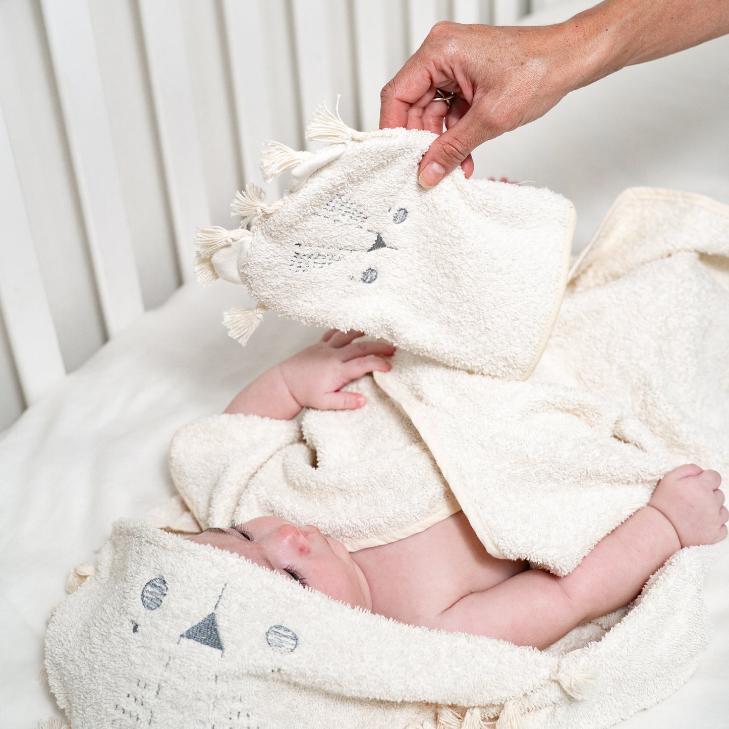 Cesto Baño León Beige