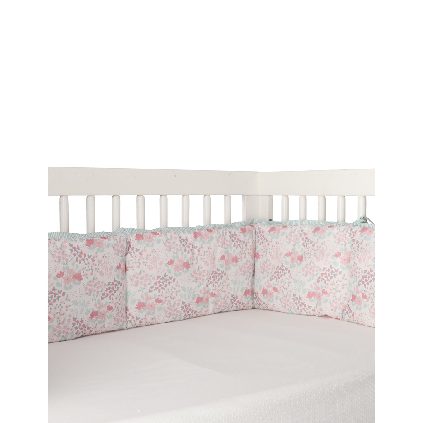 Protector de cuna Flor círculo