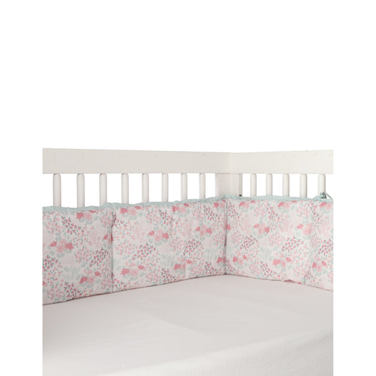 Protector de cuna Flor círculo