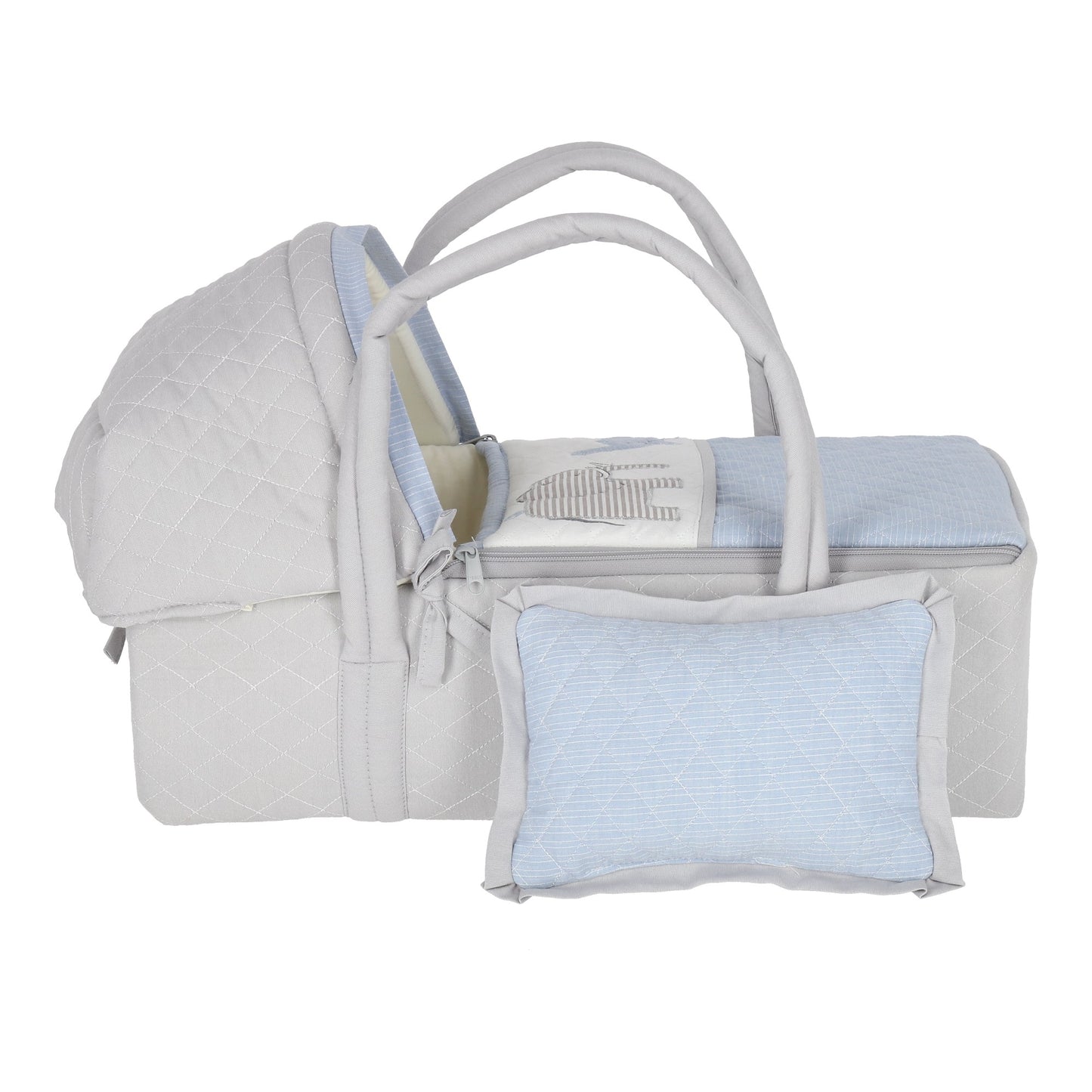 Bambineto muñeca bebe niño elefante azul