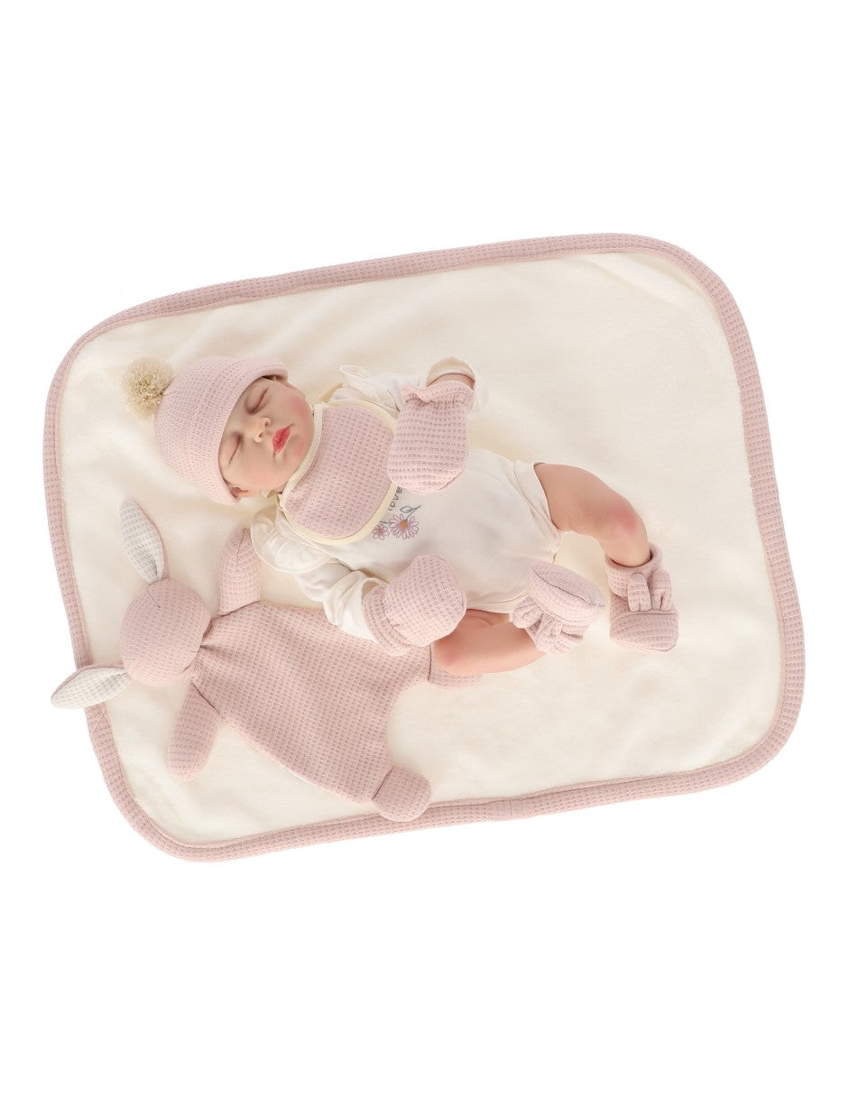 Set cobija muñeca con accesorios