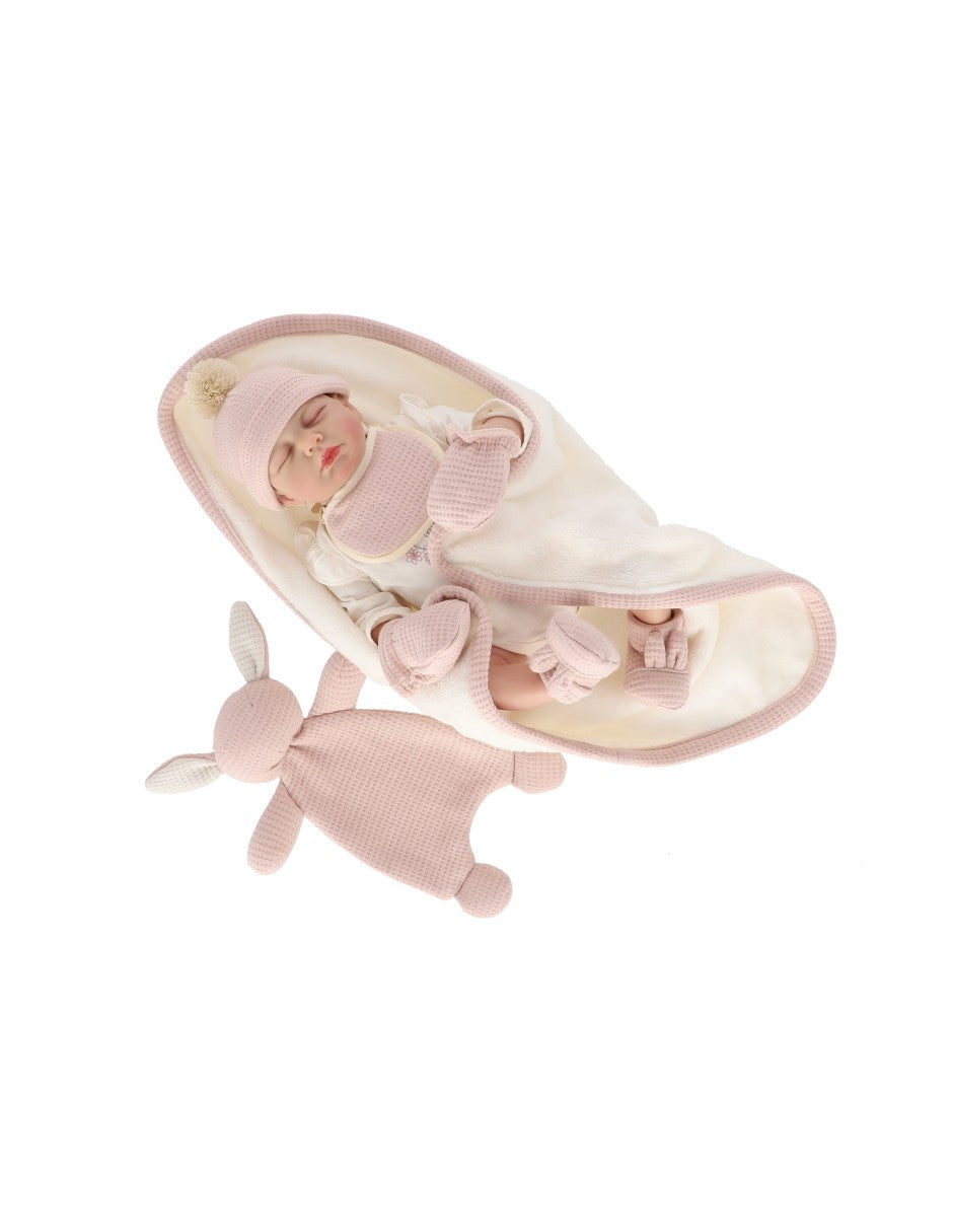 Set cobija muñeca con accesorios