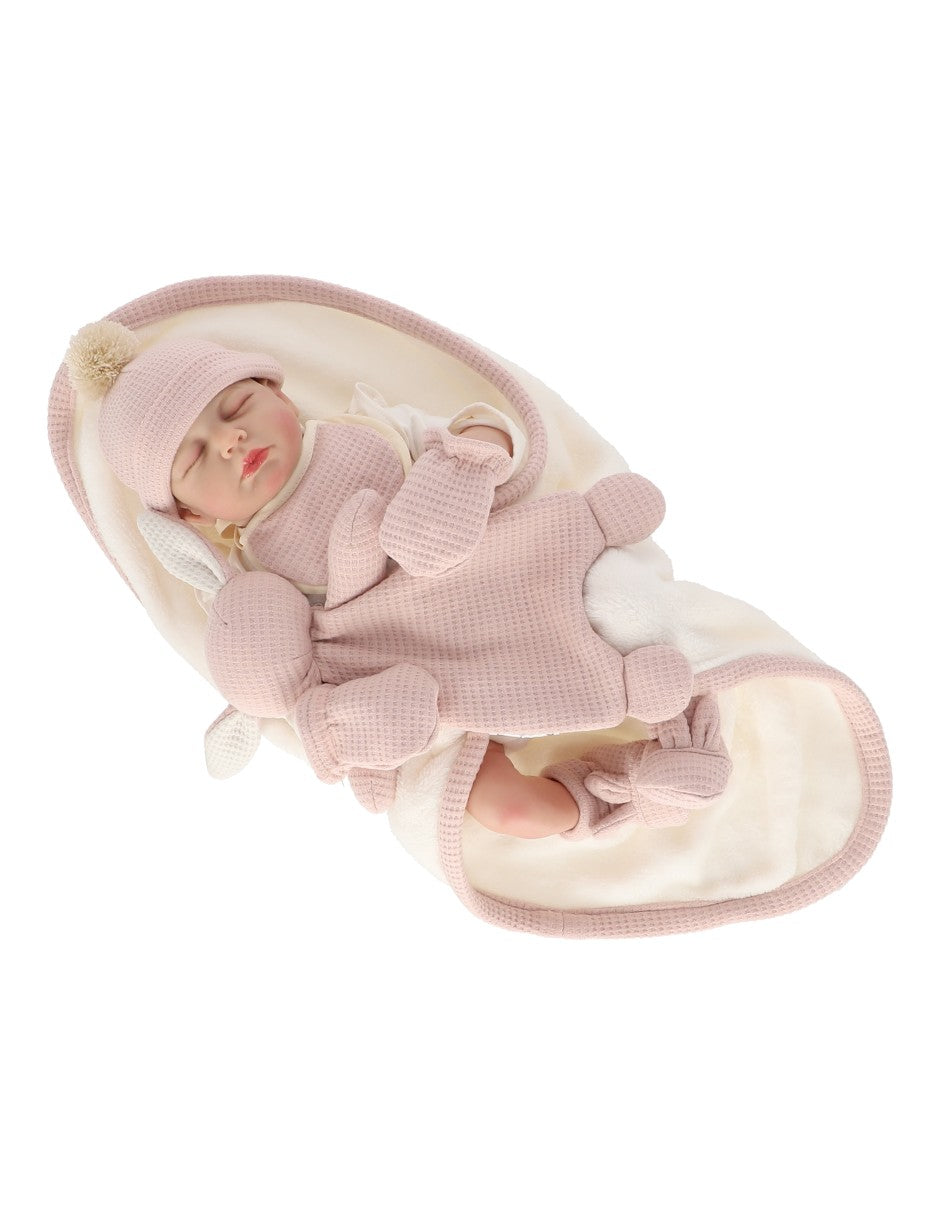 Set cobija muñeca con accesorios