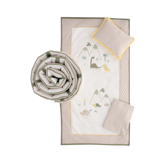 Juego de Cuna Dinosaurio verde