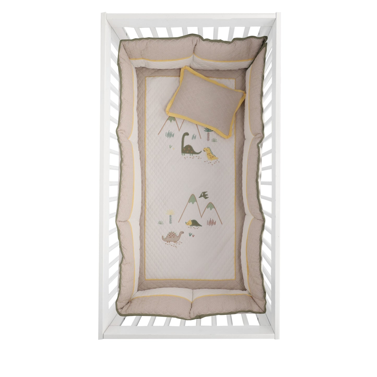 Juego de Cuna Dinosaurio verde