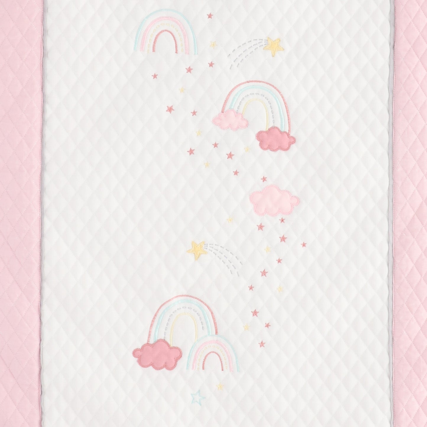 Juego de Cuna Arcoíris y Nubes