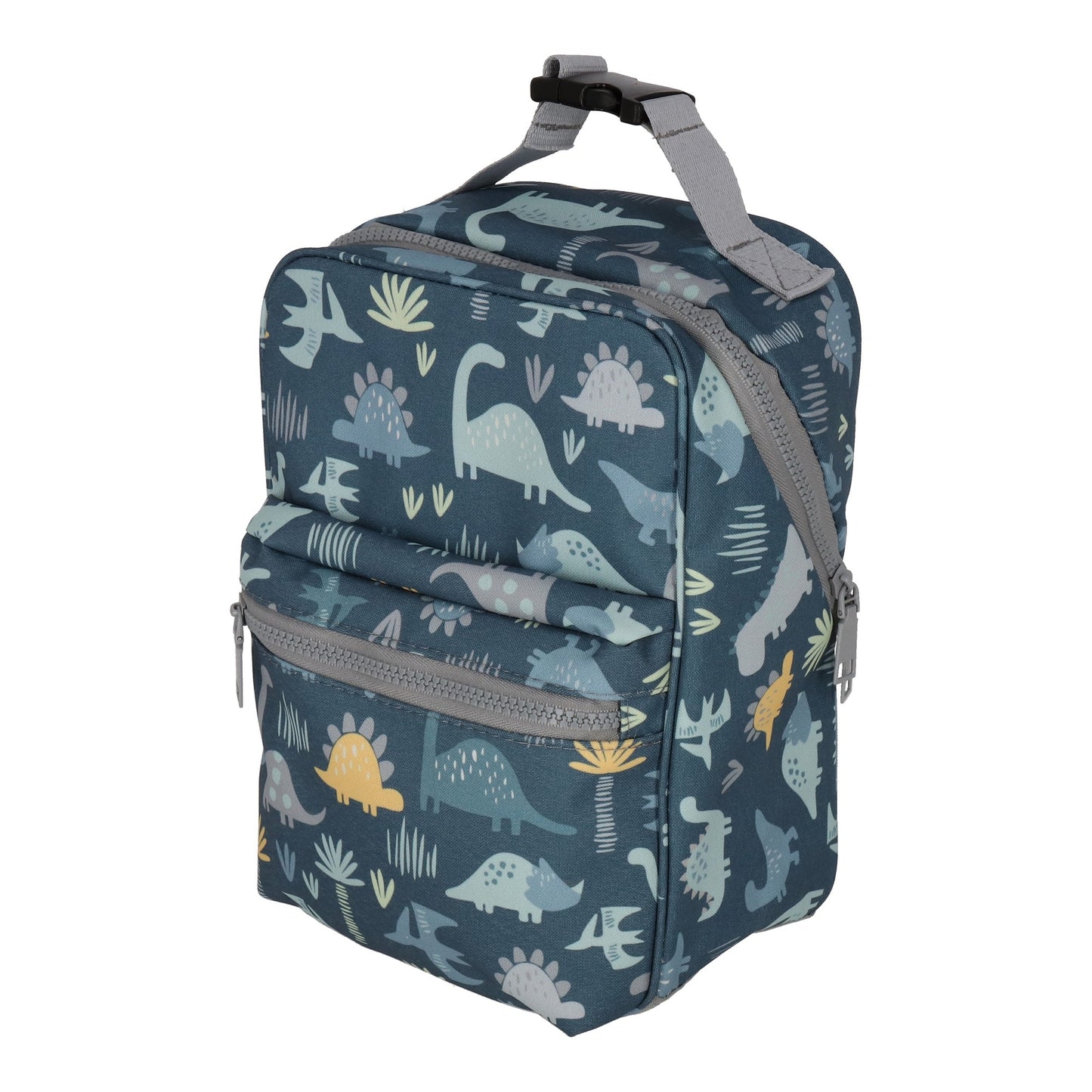 Set Mochila y Lonchera Dinosaurio Azul