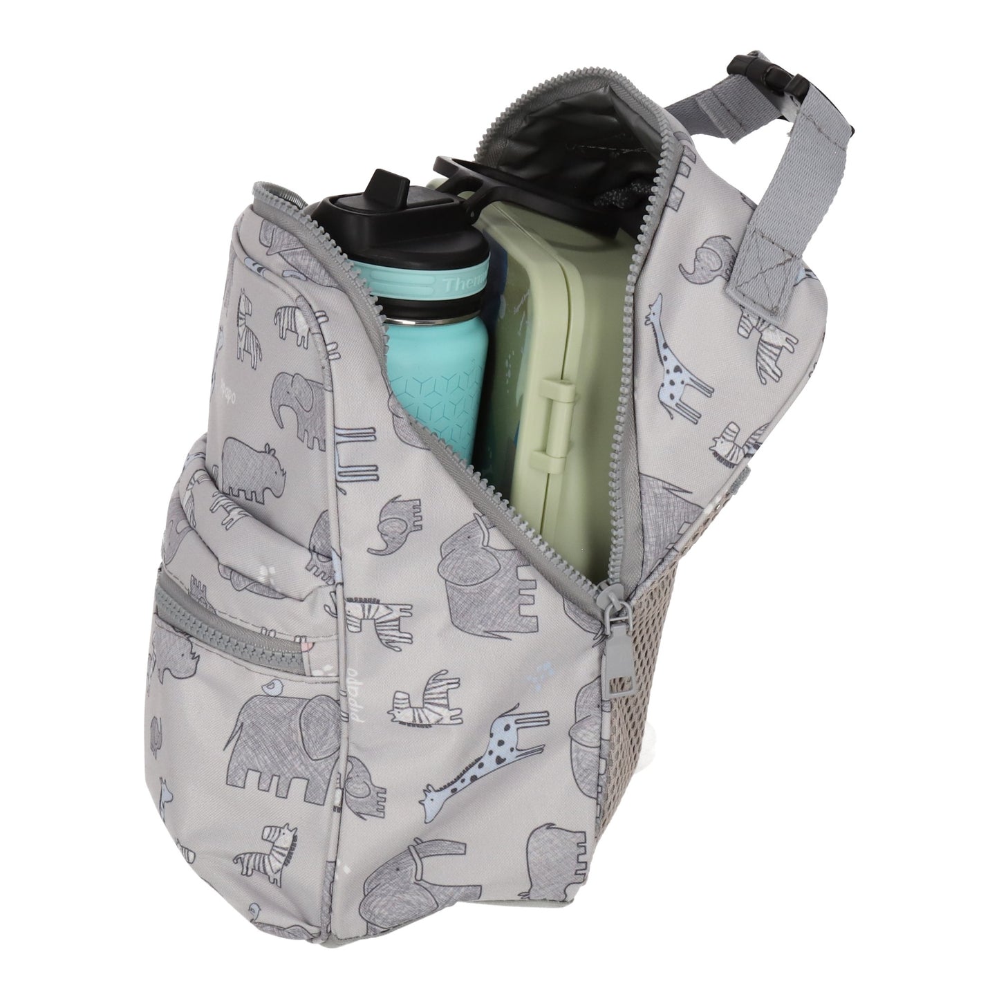Set Mochila y Lonchera Elefante Azul