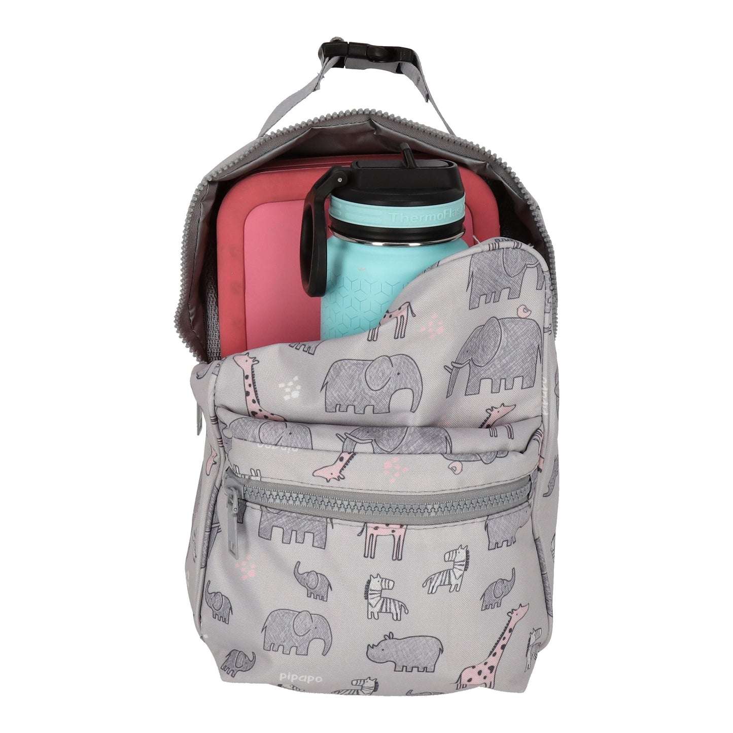 Set Mochila y Lonchera Elefante rosa