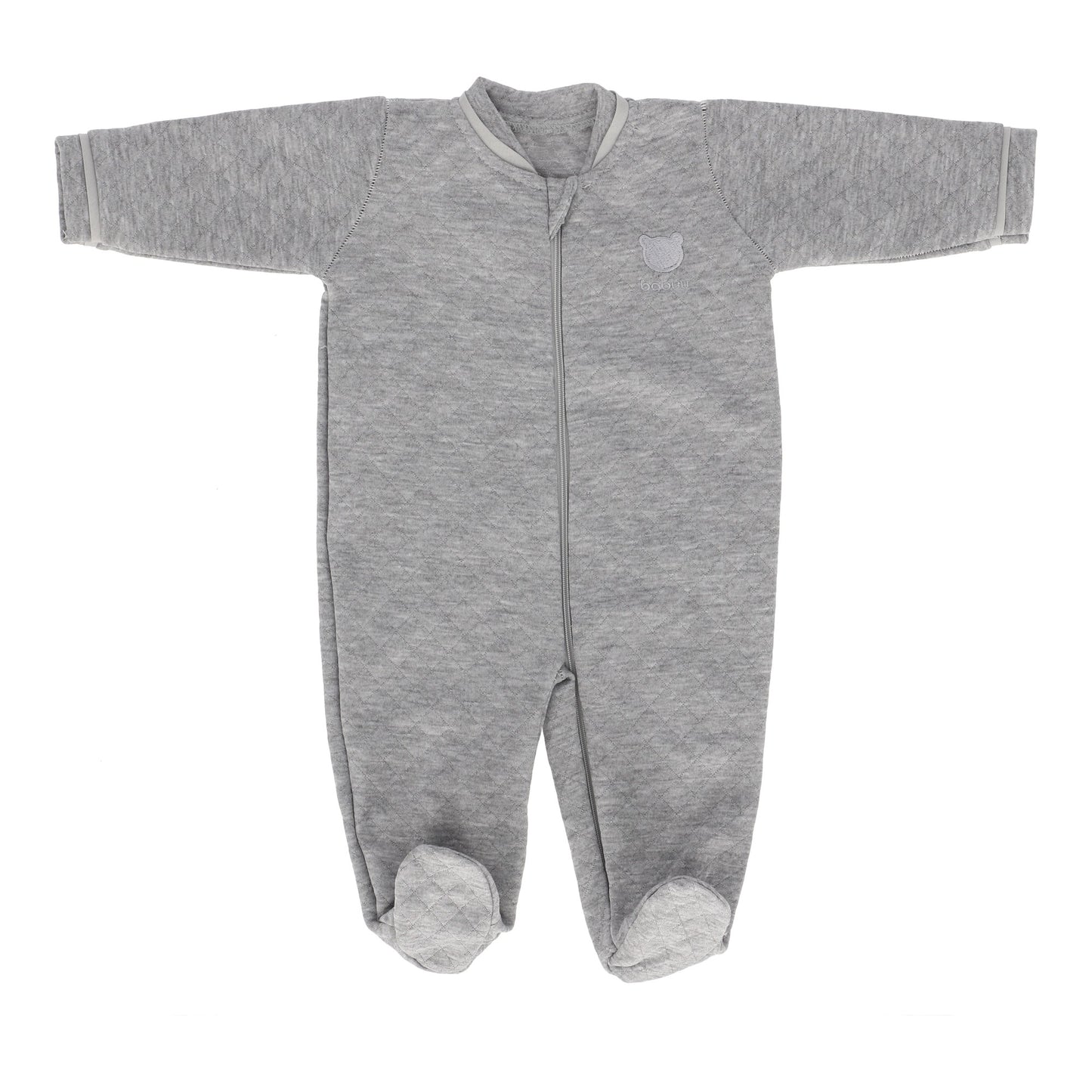 Mameluco Capitonado gris