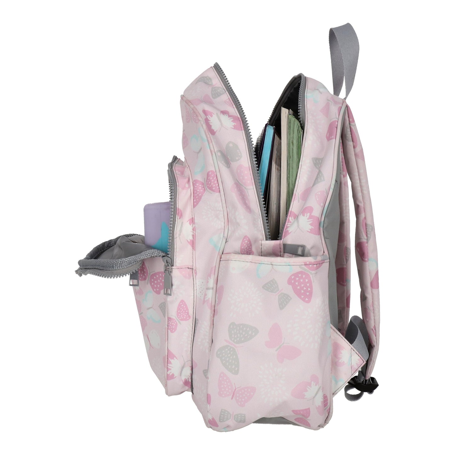 Set Mochila y Lonchera Mariposa