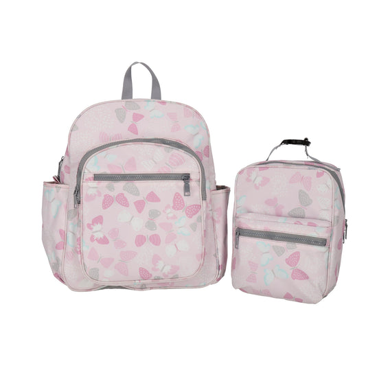 Set Mochila y Lonchera Mariposa