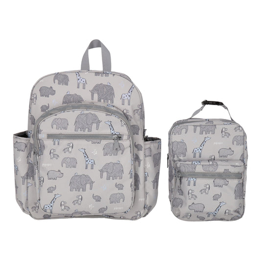 Set Mochila y Lonchera Elefante Azul