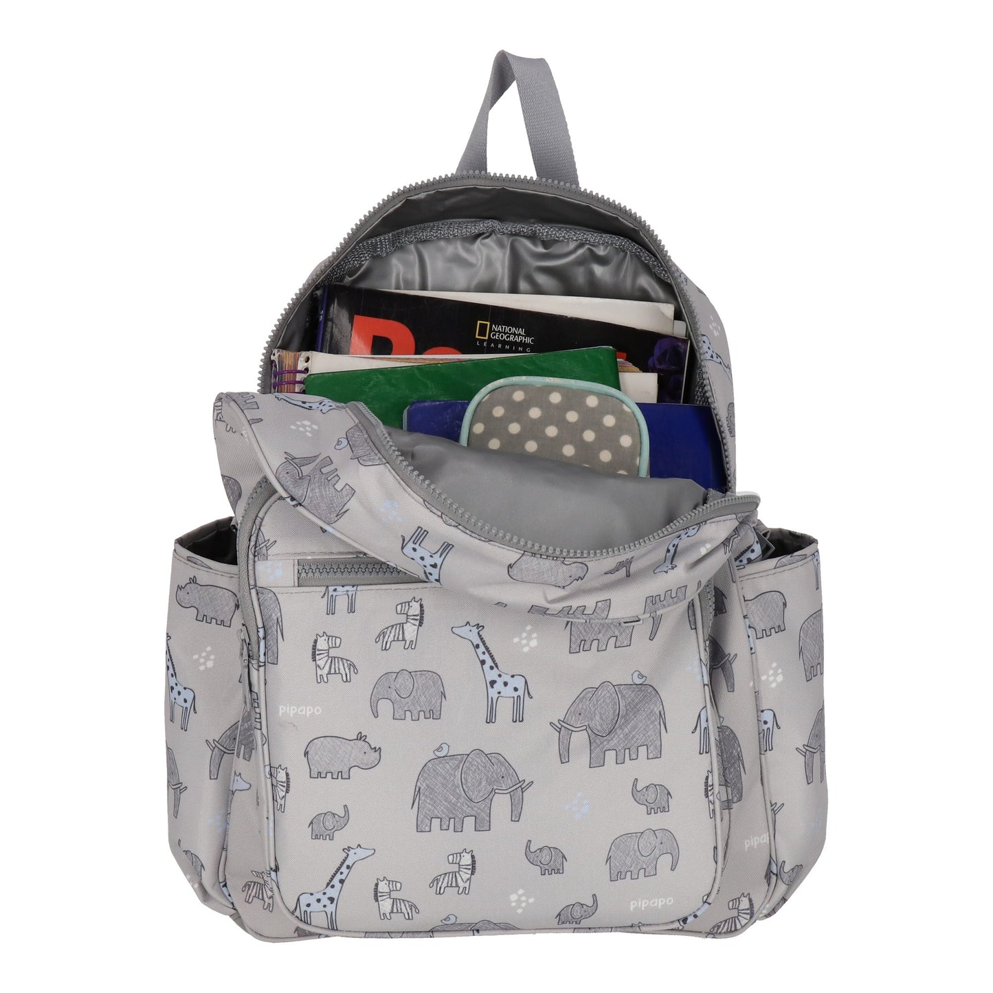 Set Mochila y Lonchera Elefante Azul