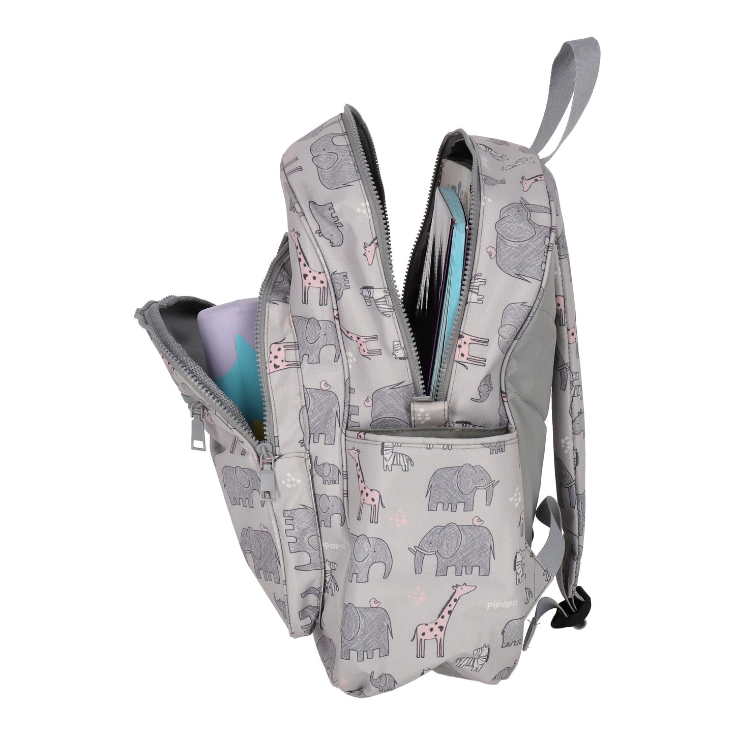 Set Mochila y Lonchera Elefante rosa