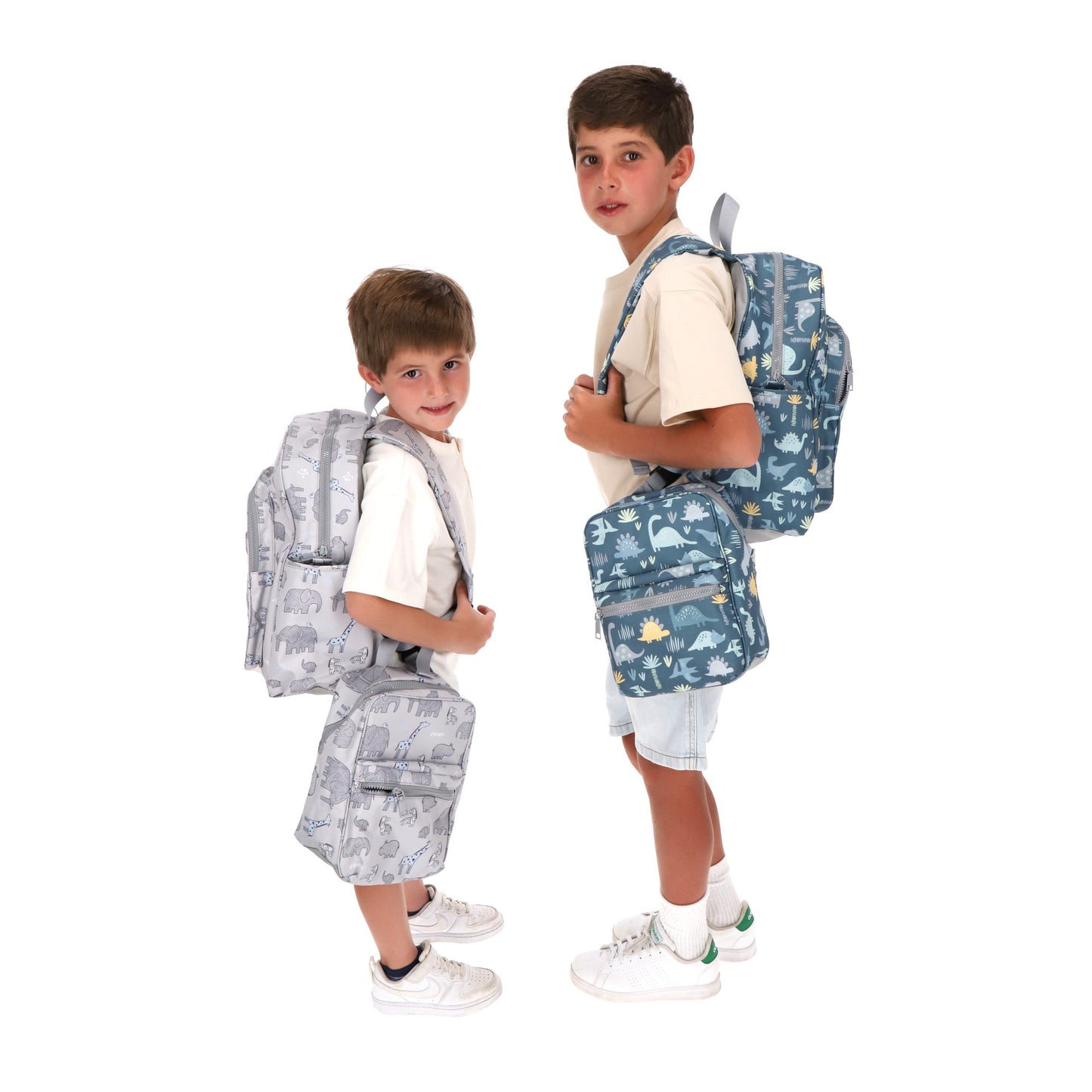Set Mochila y Lonchera Elefante Azul