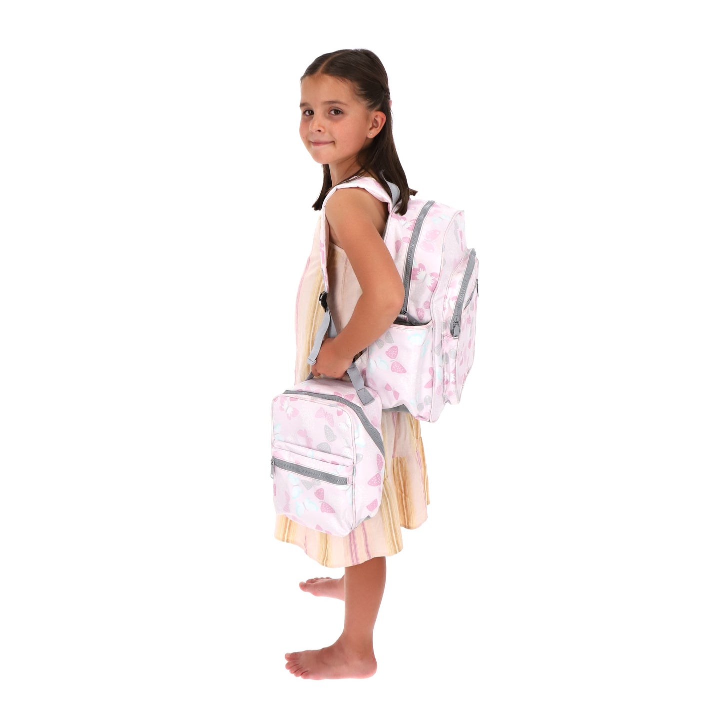 Set Mochila y Lonchera Mariposa
