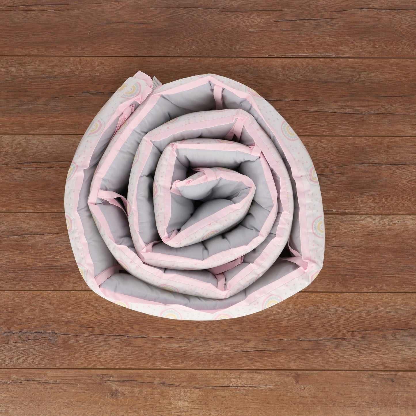 Protector de cuna Arcoíris y Luna