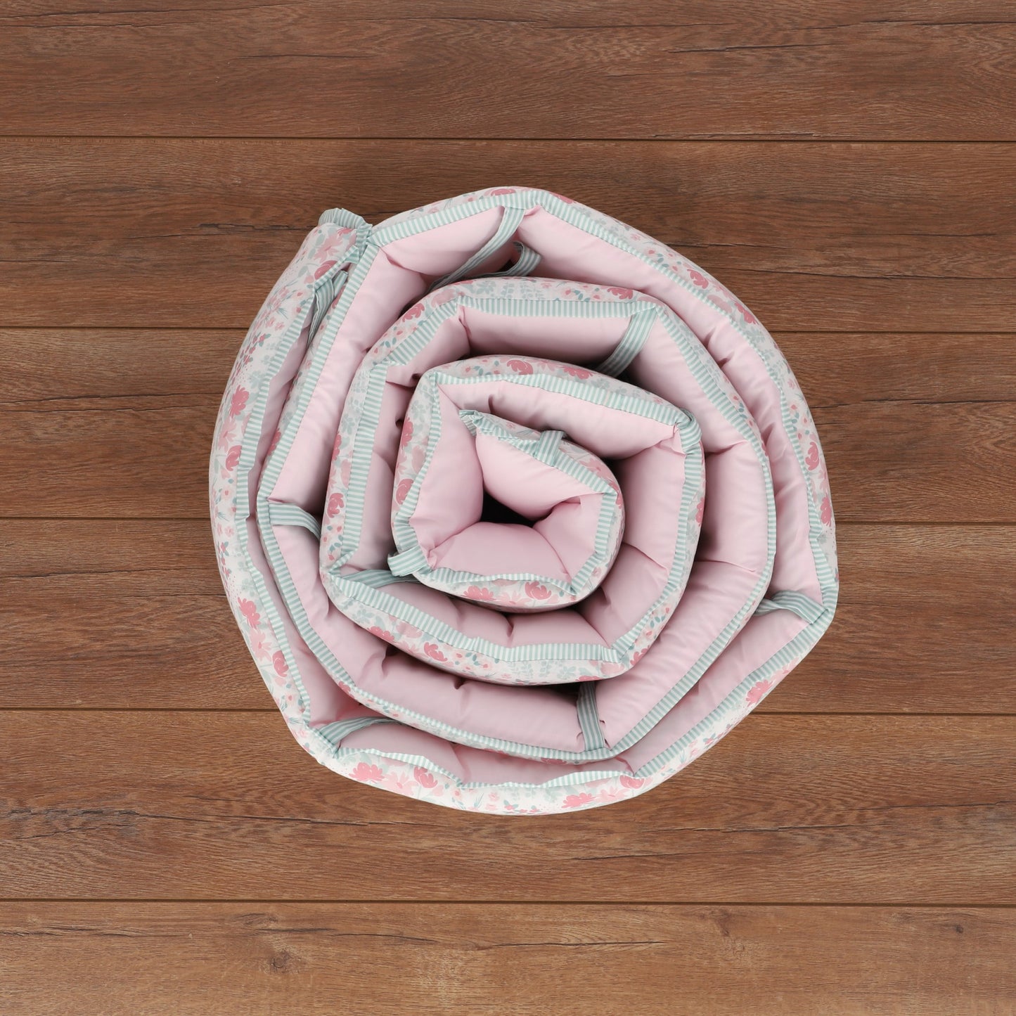 Protector de cuna Flor círculo