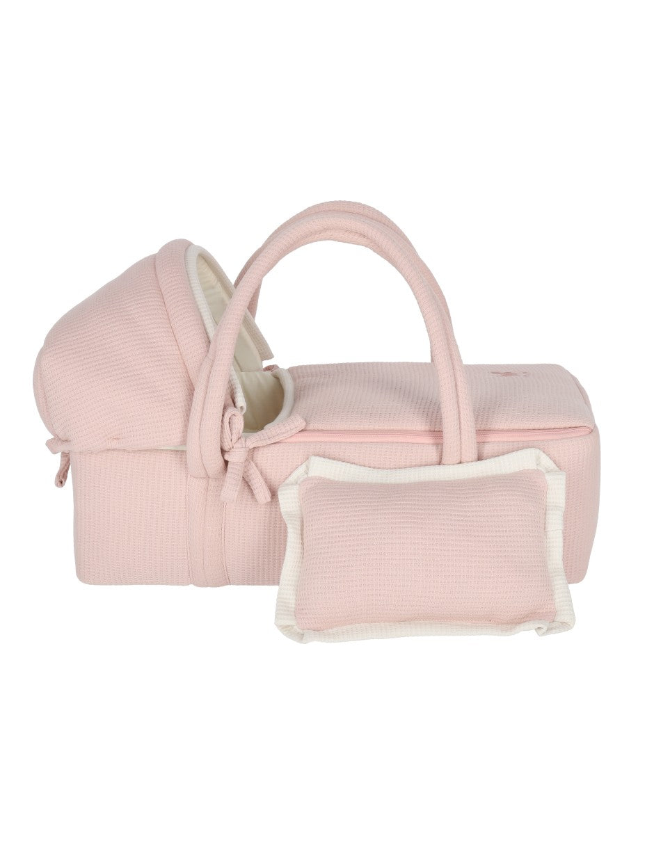 Bambineto muñeca Rosa cuadritos