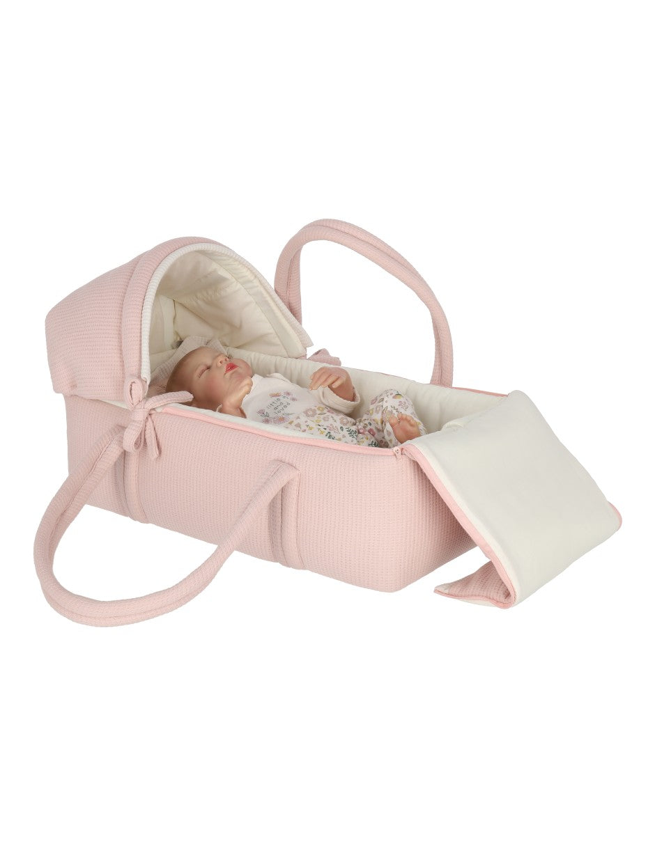 Bambineto muñeca Rosa cuadritos