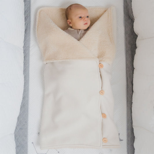 Sleeping cuadritos con borrega crudo