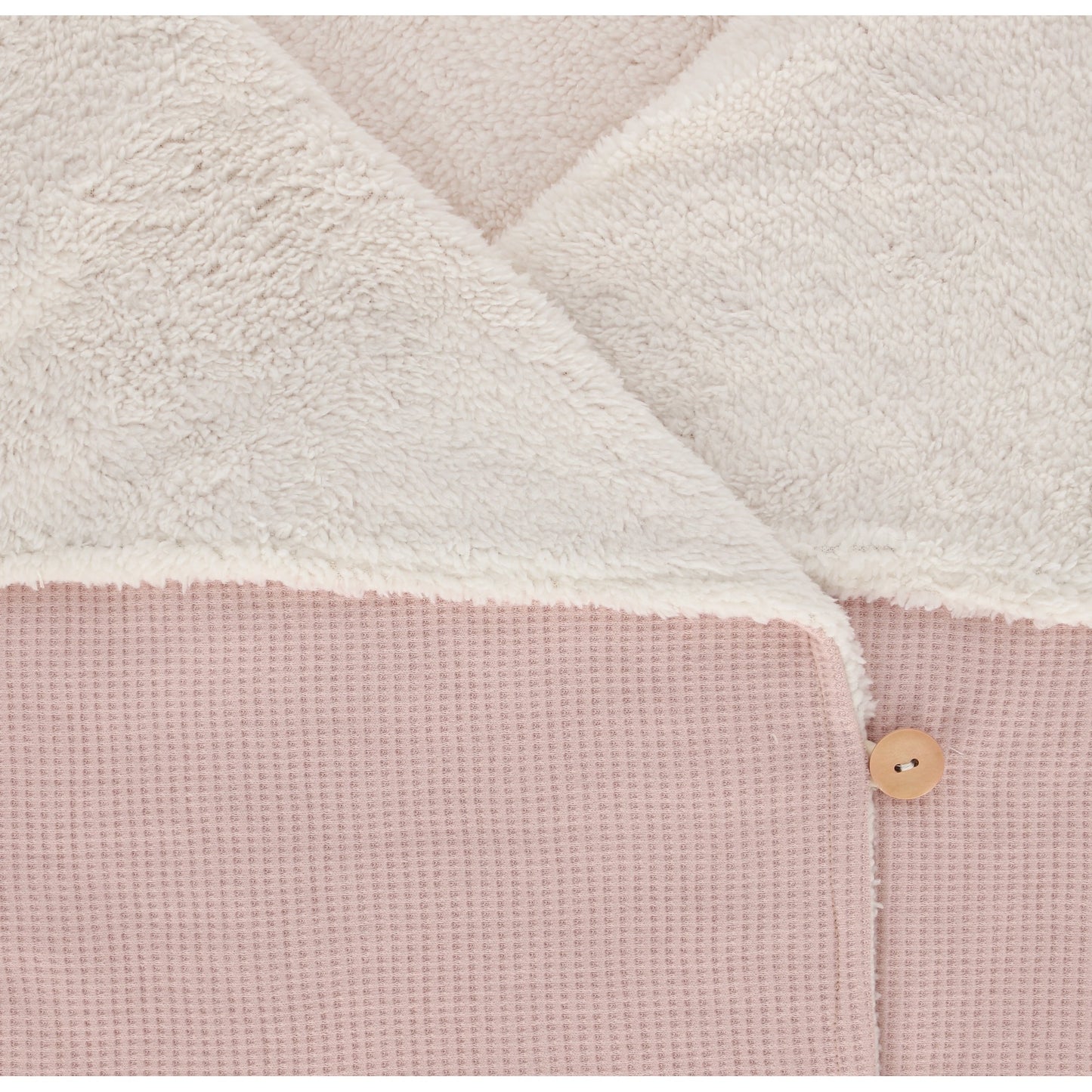 Sleeping cuadritos con borrega rosa